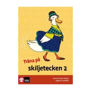 Träna på är en serie fristående häften som ger eleverna möjlighet att färdighetsträna baskunskaper i svenska. Häftena har ett tydligt innehåll, enkla instruktioner och varierande uppgifter. De kan användas för att individanpassa undervisningen. Häftena säljs i praktiska 5-pack. I serien ingår: Blå häften* dubbelteckning* j-ljudet 1 och 2* ng-ljudet* sj-ljudet 1 och 2* tj-ljudet* stava vanliga ord Lila häften* adjektiv* substantiv * verb* prepositioner* pronomen Orangea häften* skiljetecken 1 och 2* variera språket Gröna häften* alfabet* alfabetisk ordning    Format Häftad   Omfång 16 sidor   Språk Svenska   Förlag Natur & Kultur Läromedel och Akademi   Utgivningsdatum 2015-08-05   Medverkande Anna Ericsson-Nordh   ISBN 9789127441651  