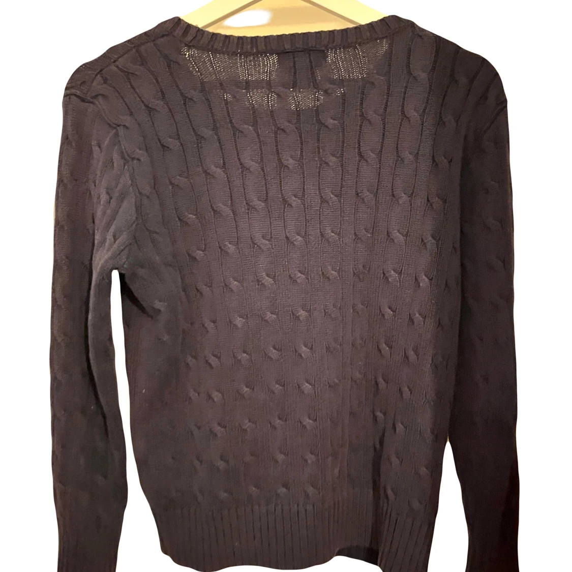 Svart stickad tröja från Polo Ralph Lauren - 90