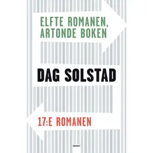 Två av Dag Solstads viktigaste romaner, Elfte romanen, artonde boken och 17:e romanen, i en samlingsutgåva. Elfte romanen, artonde boken En morgon i slutet av augusti står Björn Hansen på Kongsbergs tågstation och väntar på sin son. Han har fyllt femtio och det är fyra år sedan han lämnade Turid Lammers, den kvinna som en gång i tiden var anledningen till att han övergav fru och son och flyttade till Kongsberg. Men mötet med sonen lyckas inte fylla Björn Hansens tillvaro med det innehåll som han längtar efter, och i protest mot livet tänker han ut en plan för att verkställa sitt stora NEJ. Elfte romanen, artonde boken utkom 1997. Det är en djupt existentiell roman och räknas som en av Dag Solstads allra viktigaste. helt enkelt en rent mästerlig roman. Arbetet Briljant och subtilt! Independent 17:e romanen Björn Hansen är nu nybliven pensionär och har avtjänat ett par år i fängelse för försäkringsbedrägeri. Han har gått under jorden så gott det går och driver en liten firma som huvudsakligen importerar konserver från Asien. Men så en dag bestämmer han sig för att ta kontakt med sonen, som han inte har sett på över femton år. Peter, som har utbildat sig till optiker och numera bor i Bo i Telemark, med fru och son, bjuder in honom över ett veckoslut. 17:e romanen är den detaljerade skildringen av detta besök. Björn Hansen känner sig inte direkt önskad, vare sig till denna berättelse eller till de händelser som utgör grunden för den och som han fortfarande är huvudperson i, i hög grad mot sin vilja. En storartad roman. Aftenposten Dag Solstad lyckas än en gång skriva fram en speciell människa och en meningsfull tematik ett nytt viktigt verk i Dag Solstads författarskap. Vårt Land    Format Inbunden   Omfång 284 sidor   Språk Svenska   Förlag Ordfront Förlag   Utgivningsdatum 2012-03-05   Medverkande Kristoffer Nylén   Medverkande Dag Solstad   Medverkande Cajsa Mitchell   Medverkande Lars Andersson   ISBN 9789170375460  