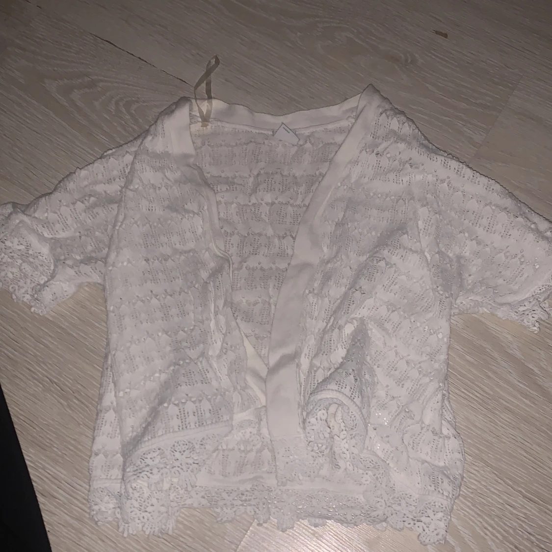 Vit spetsbolero från Lindex Kids - 93