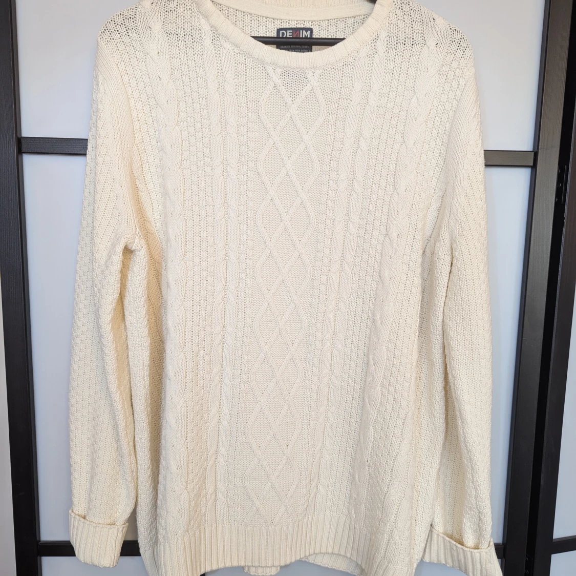 Vit stickad tröja från Hampton Republic - 90