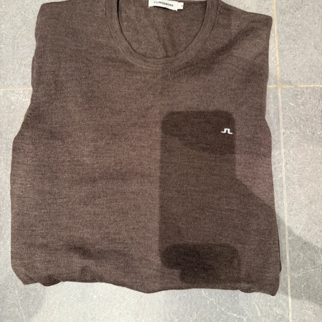 Brun Merinotröja från J.Lindeberg - 91