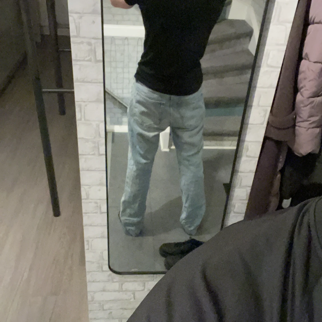 Ljus blå jeans från H&M - 39