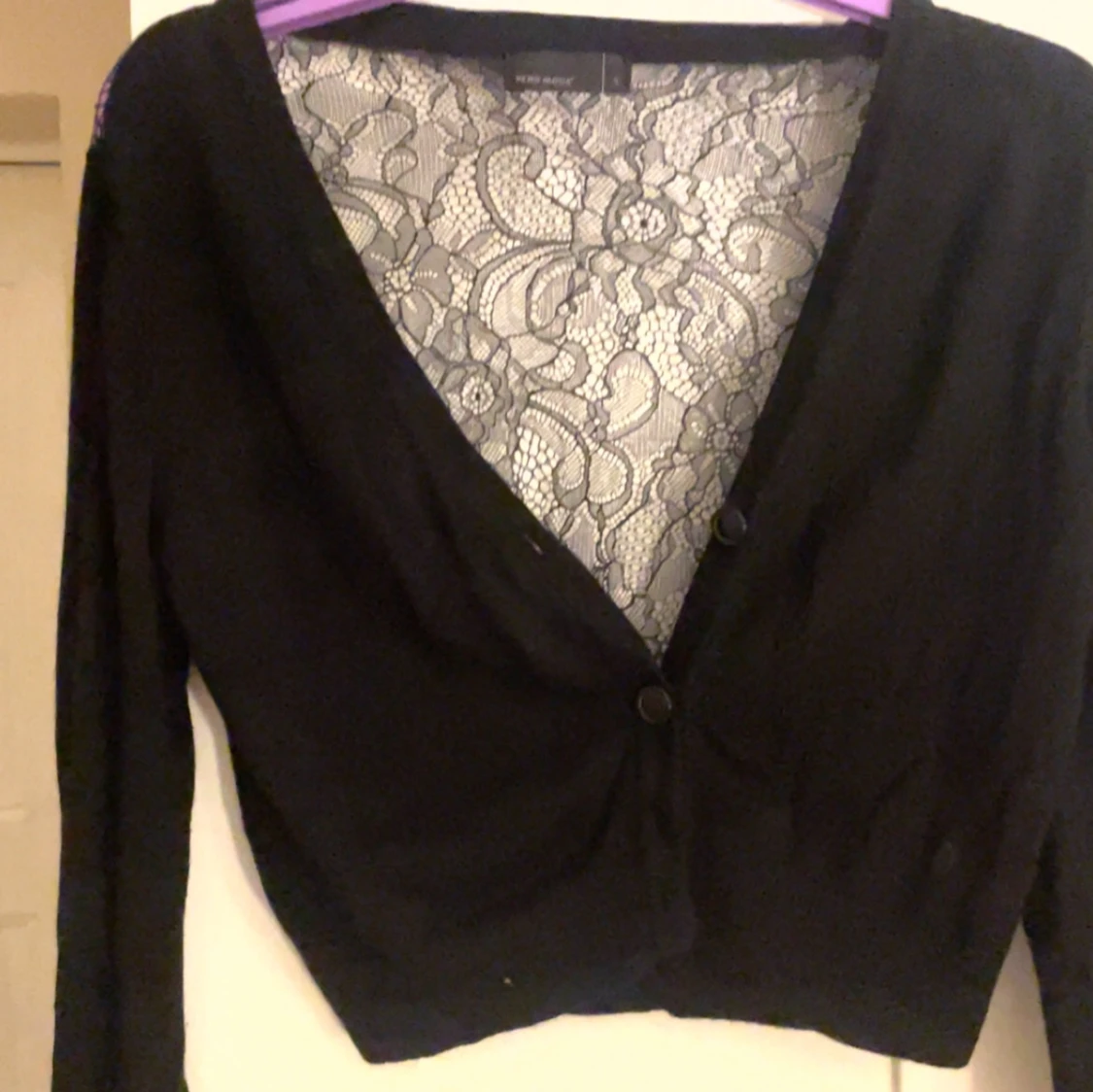 Trekvarts ärmad kofta - 92