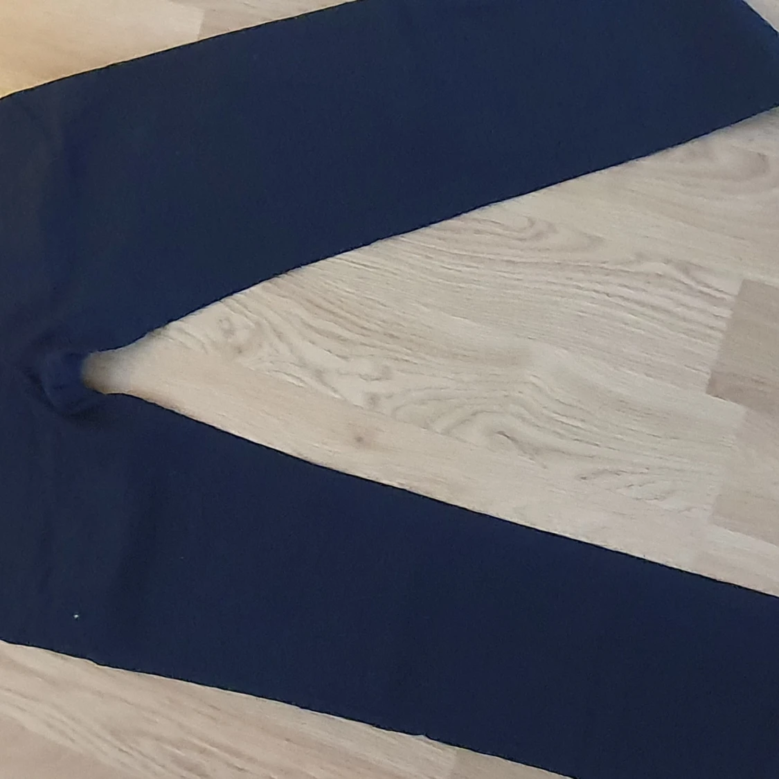 Mörkblå linne byxor från Lindex