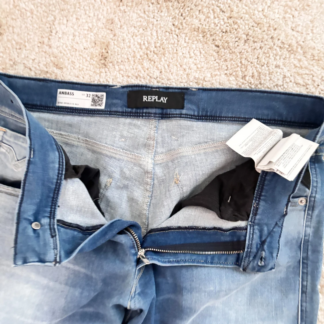 Blå jeans från Replay - 92