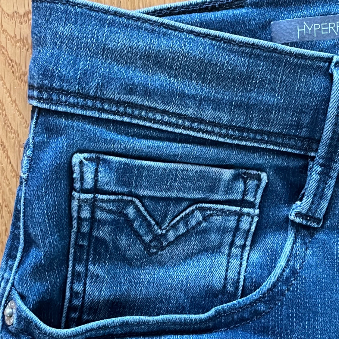 Blå replay anbass jeans - 3