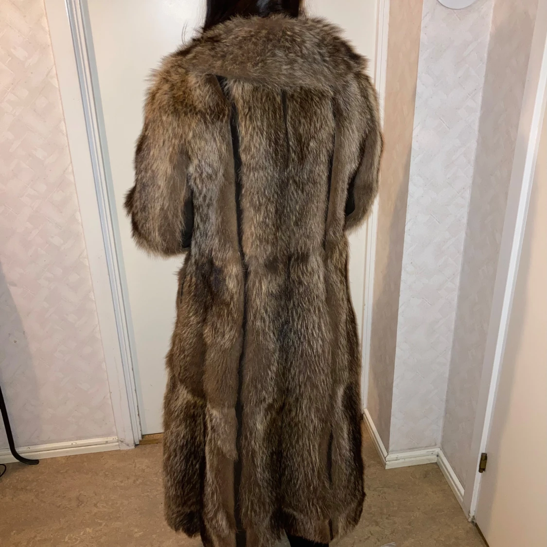 Lång Pälsjacka - 90