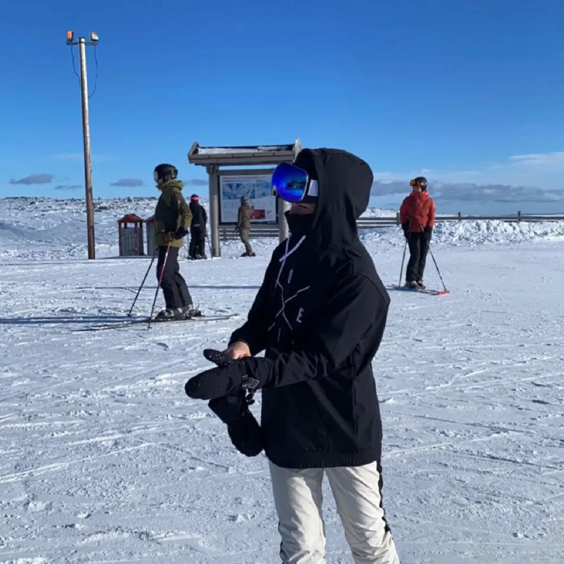 Svart Dope Jacka  - 90