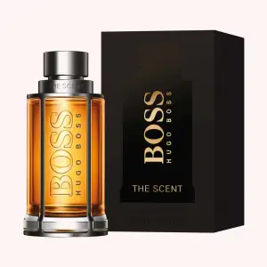 Säljer en elegant och maskulin parfym från Hugo Boss, The Scent. Flaskan är stilren med en metallisk topp och bärnstensfärgad vätska. Perfekt för speciella tillfällen eller vardagsbruk. Kommer i originalförpackning. Jag fick den på min födelsedag men jag ska inte använda den så jag säljer den för 700 kronor vi kan diskutera om prisen ska även sälja en annan perfym 