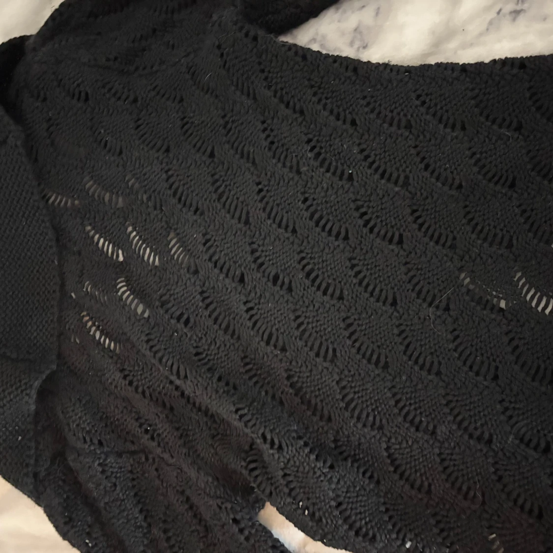 Svart stickad kofta från Stockh LM - 92