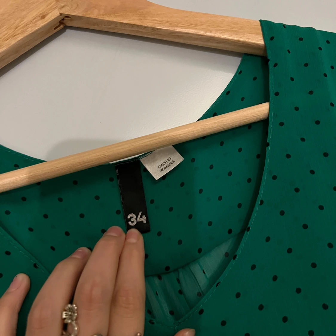 Grön klänning  - 92