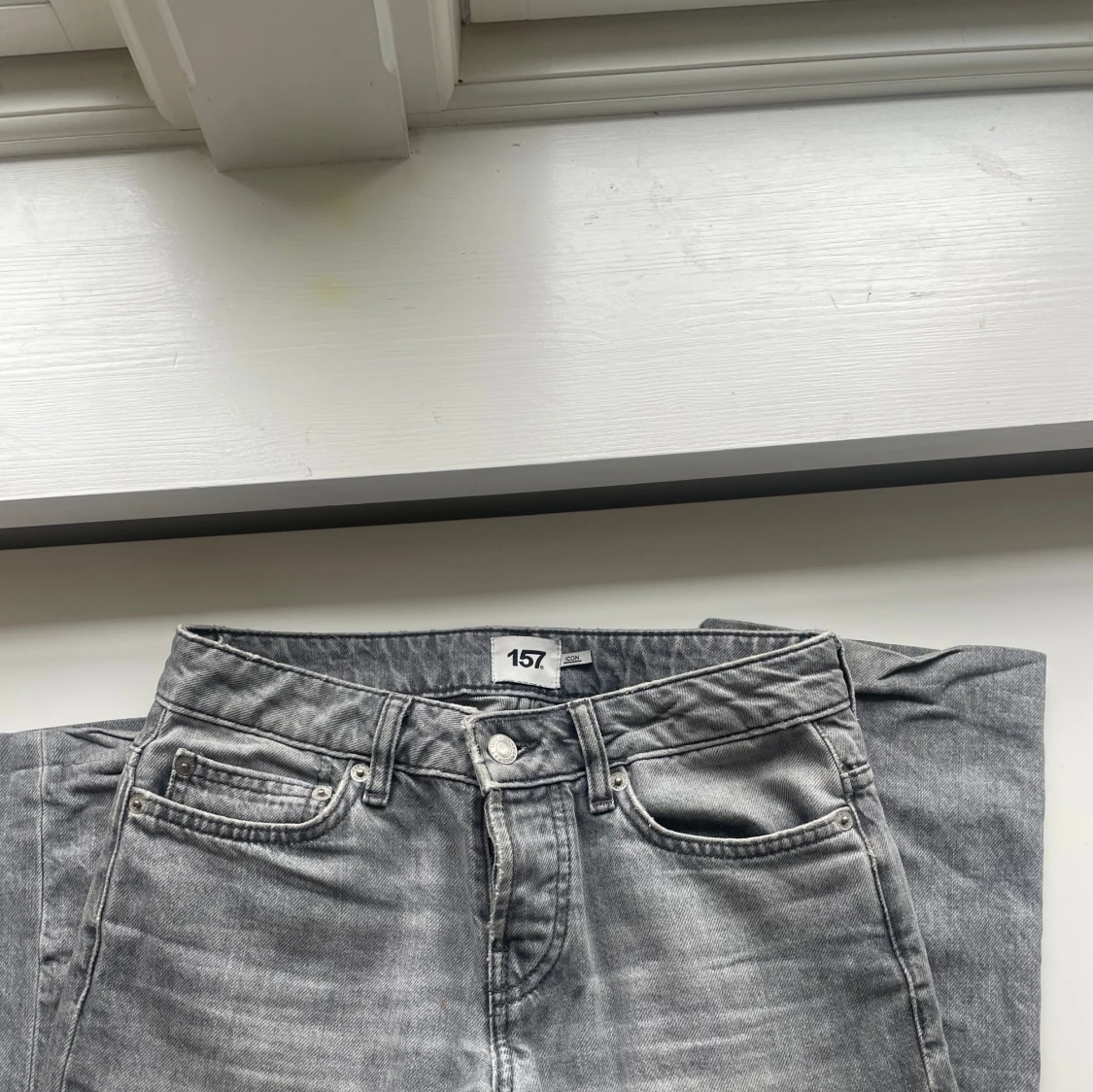 Low waist straight jeans - 90