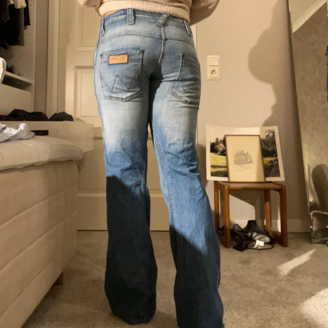 Lågmidjade Wrangler jeans - 91