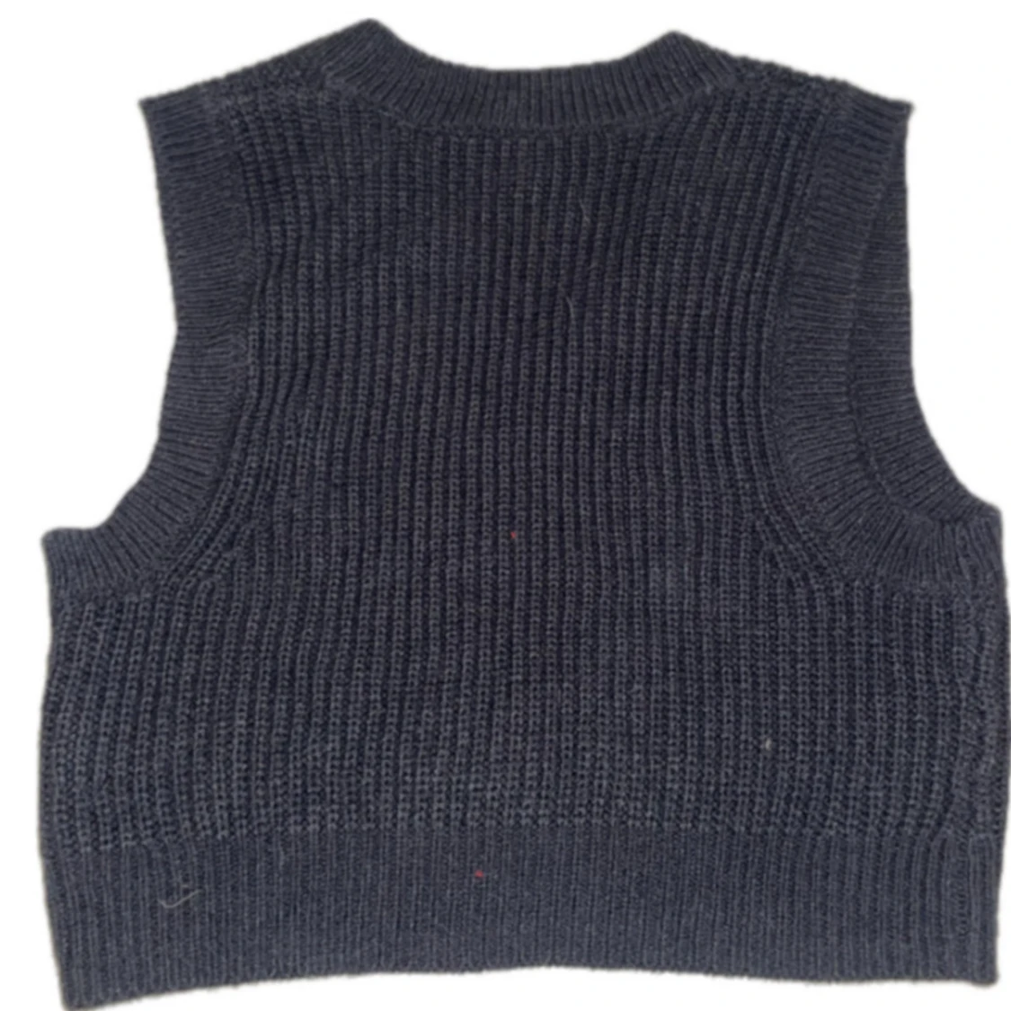 svart  stickad väst - 90