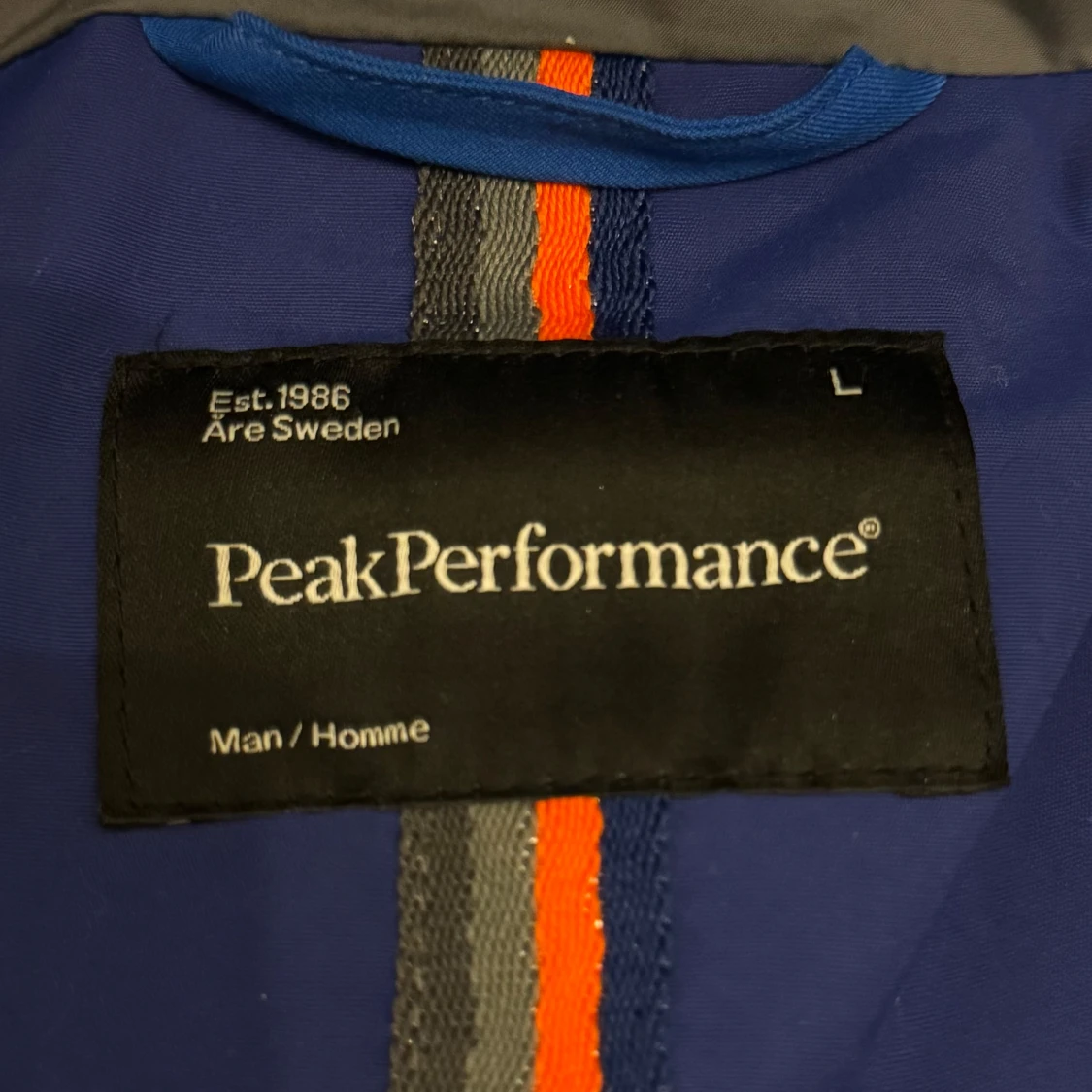 Blå vindjacka från Peak Performance - 92