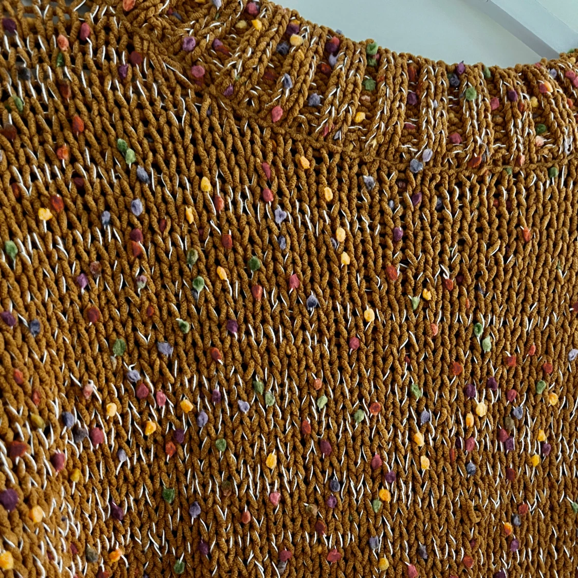 Unik stickad tröja  - 90