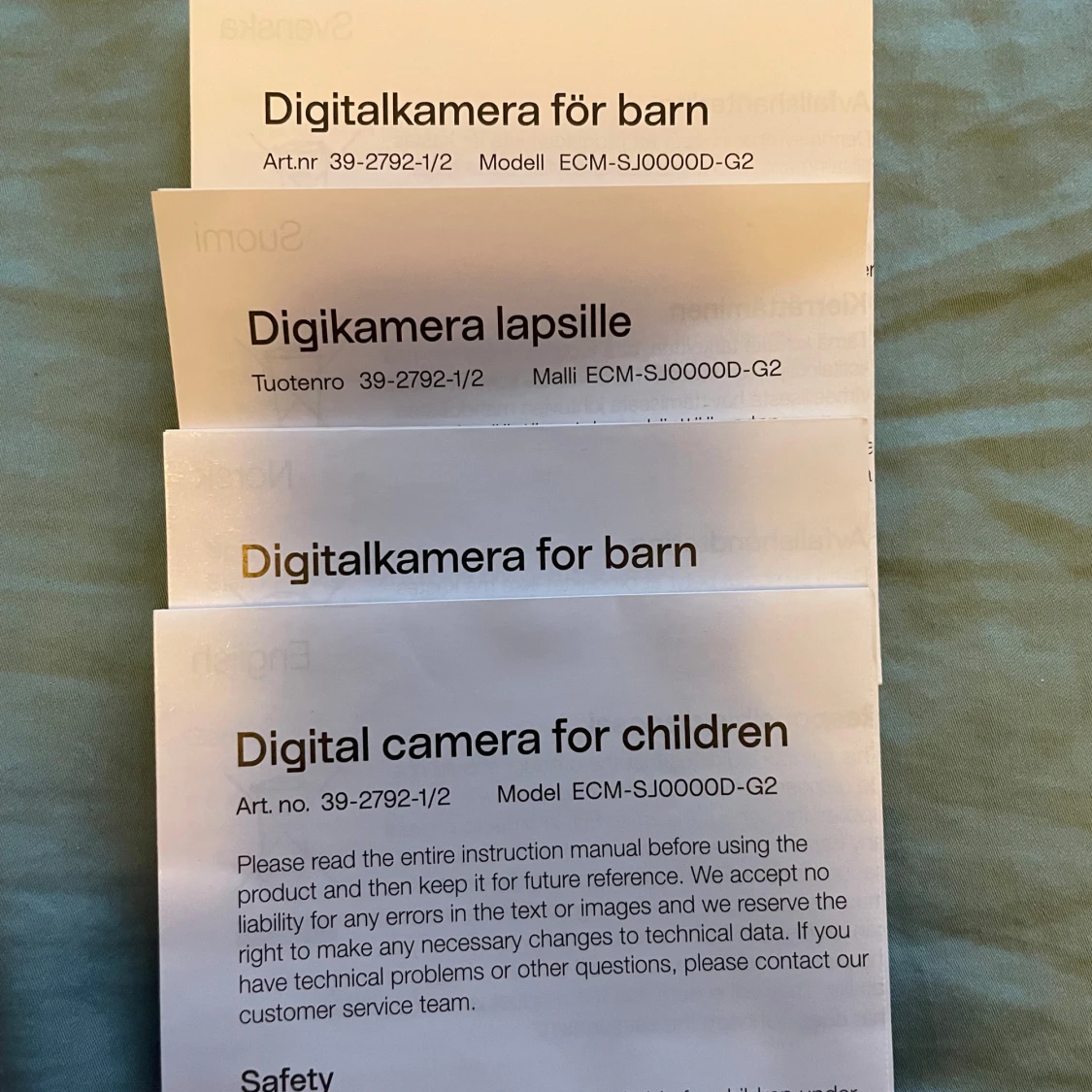 Liten rosa digitalkamera - 92