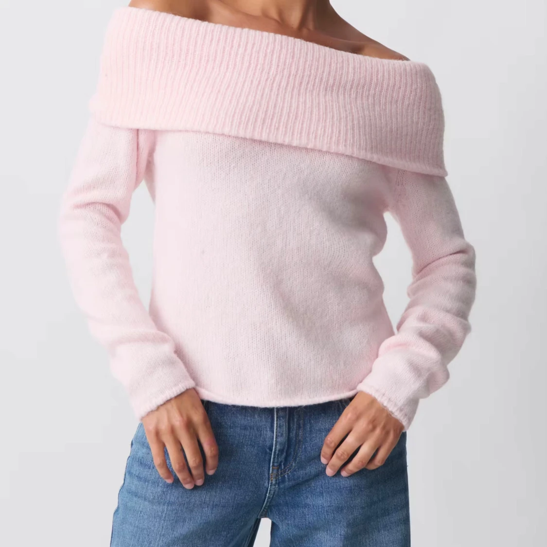 Stickad tröja  - 92