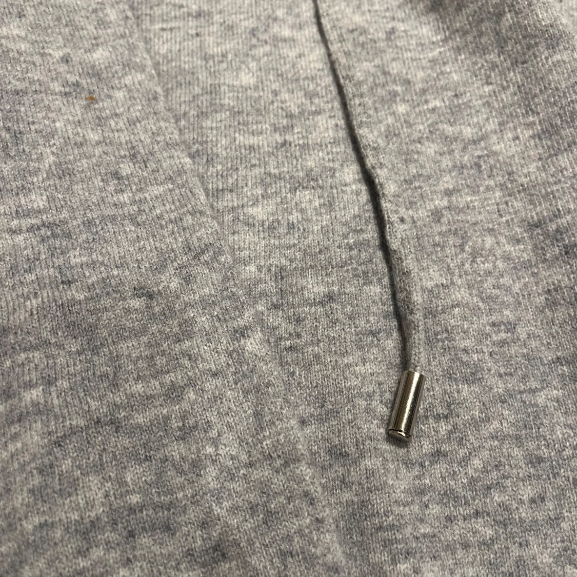 Grå merinoull hoodie från VIELLAS - 91