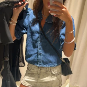 Jeans topp - såå söt jeans blus/topp köpt utomlands 