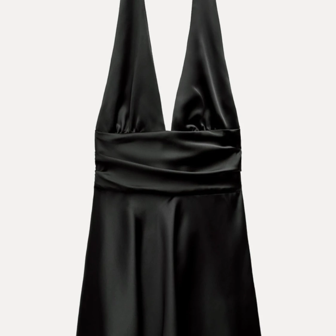 Halterneck klänning zara!