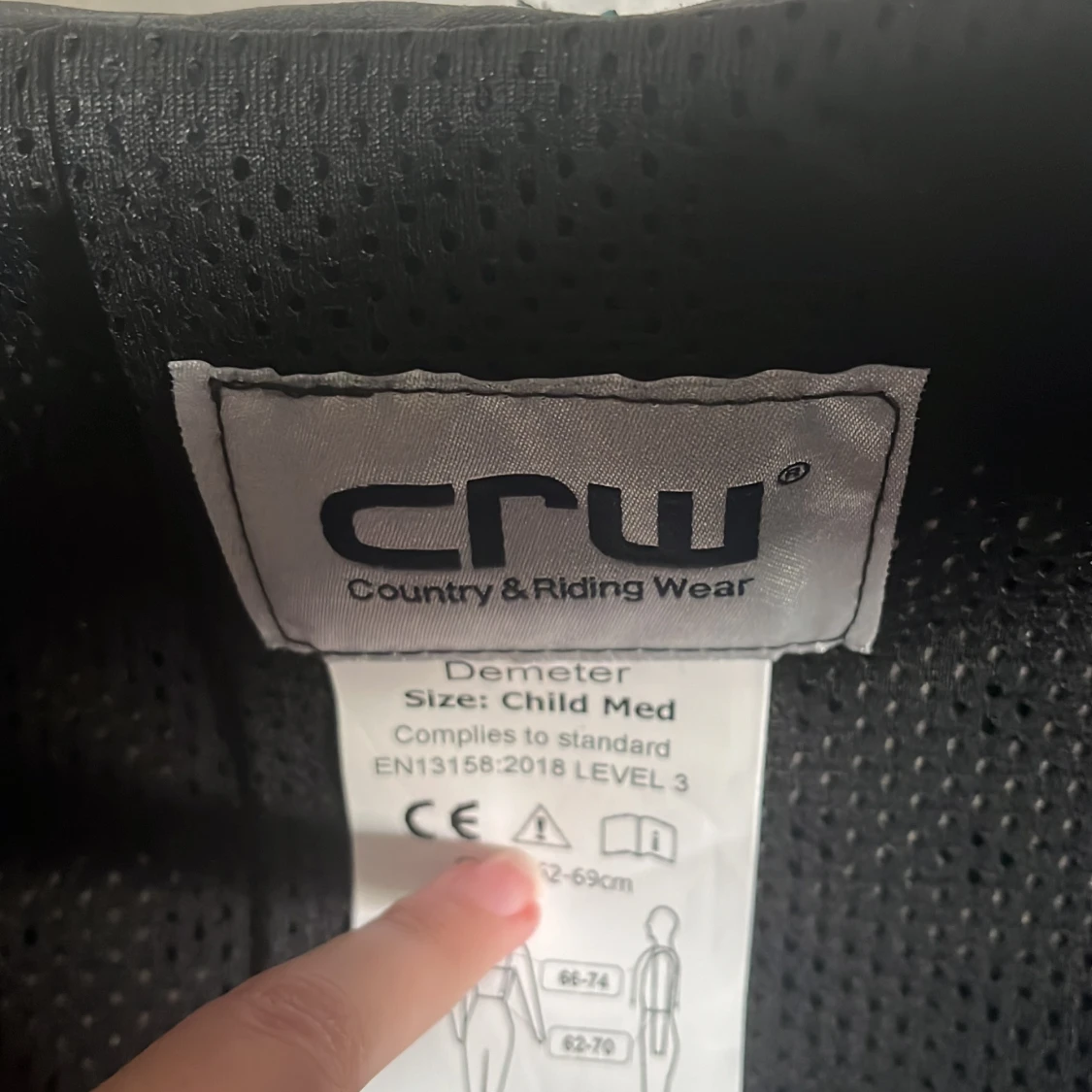 CRW ridväst - 75