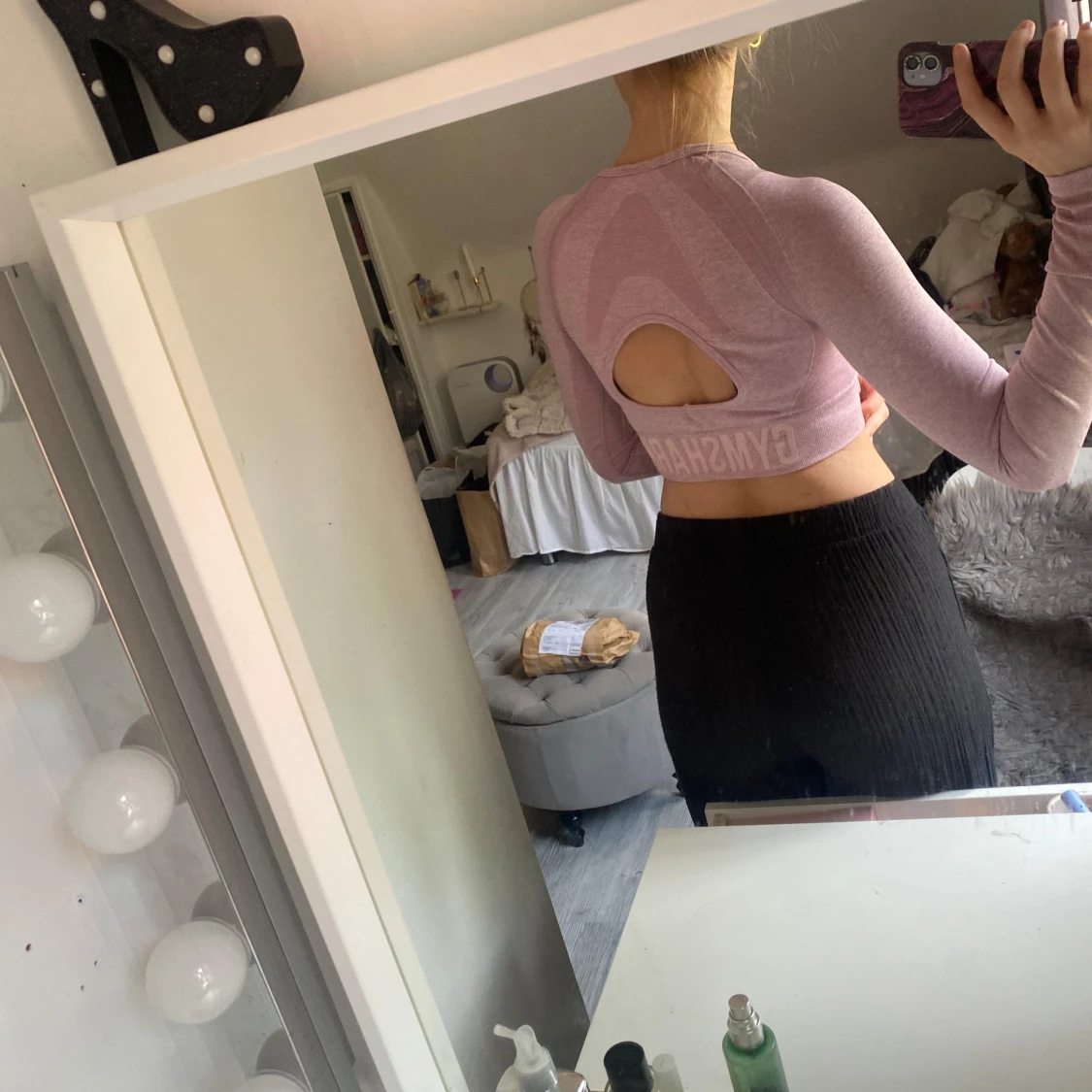 Tränings crop top gymshark  - 92