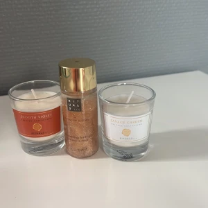 Rituals kitt🩷🩷 - Priset är för alla tre, två stycken doftljus o en body glow