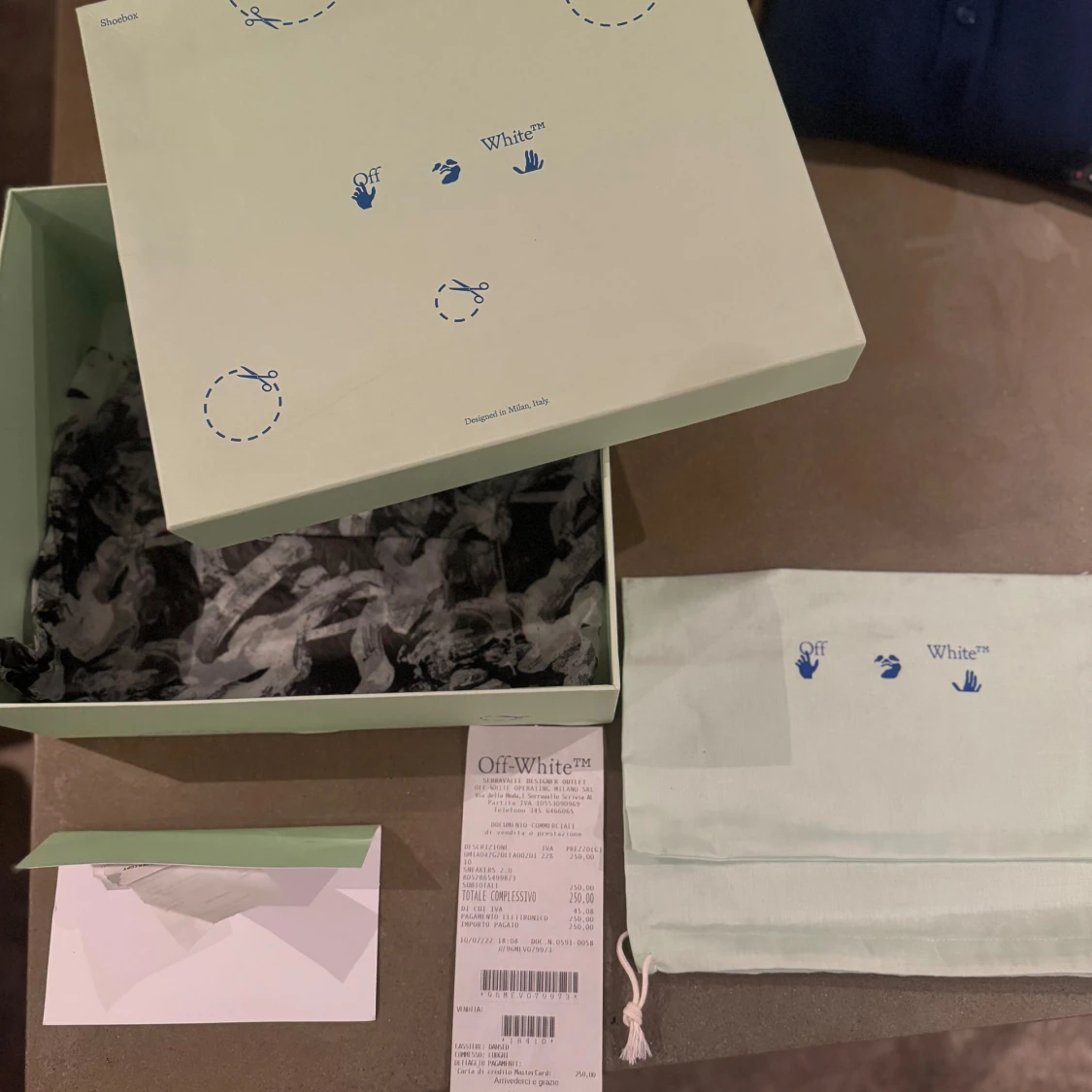 Off white skor - 91