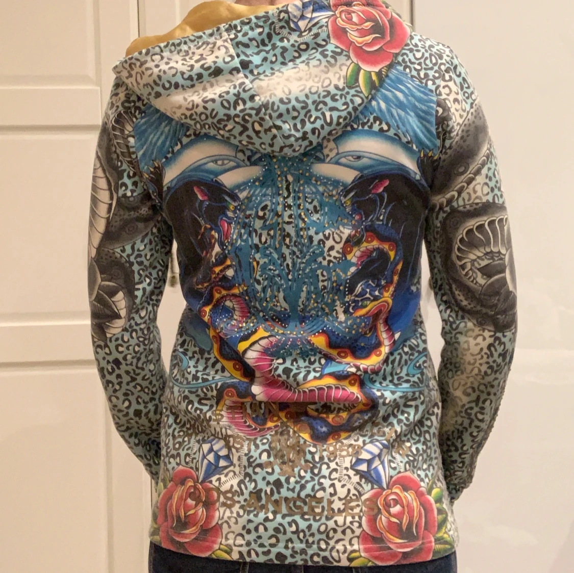 Ed hardy huvtröja🤩 - 92