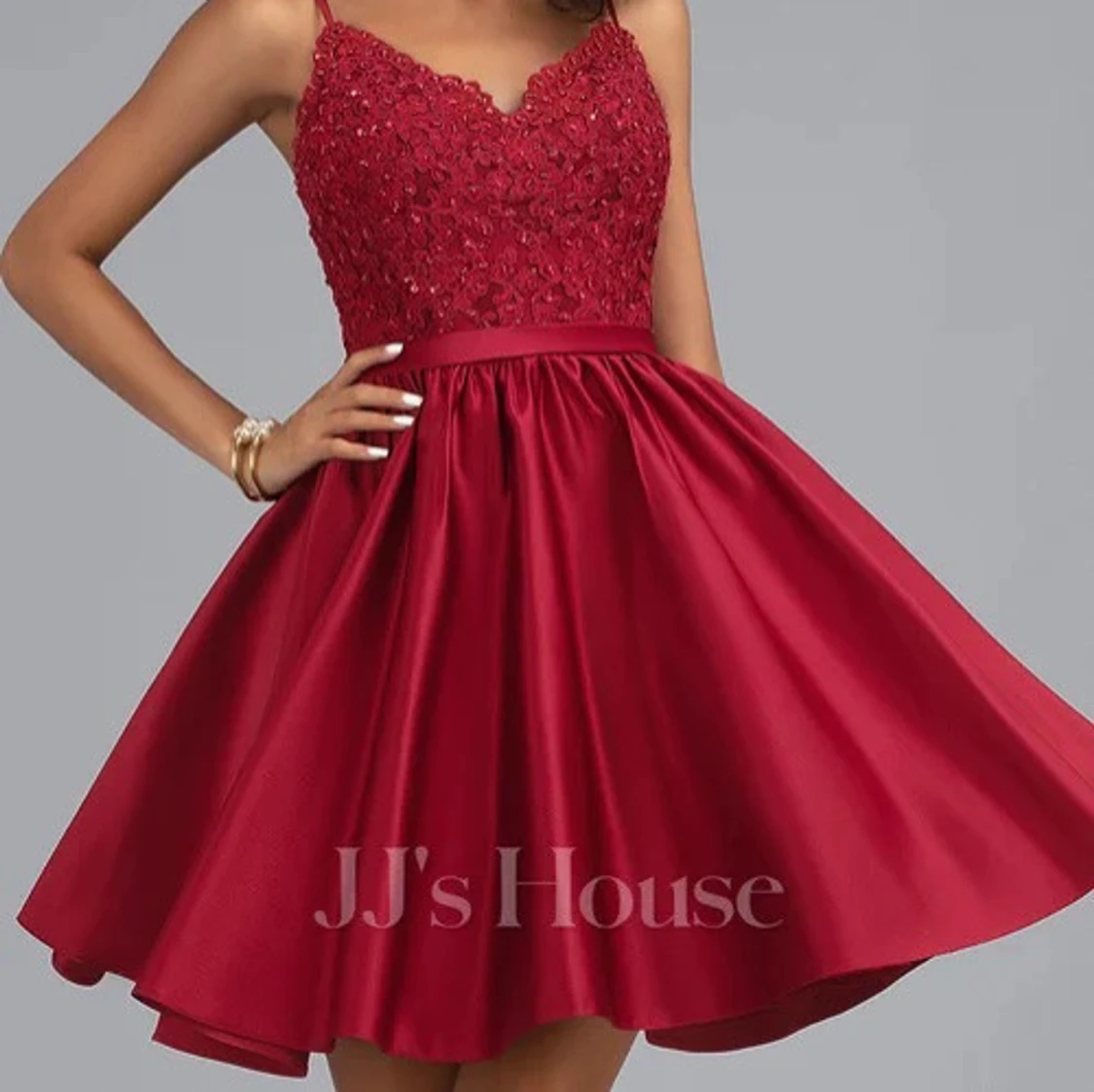 Röd kortklänning från JJ's House