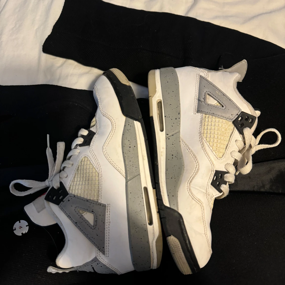 Air Jordan 4 Retro OG BG 'White Cement' 2016