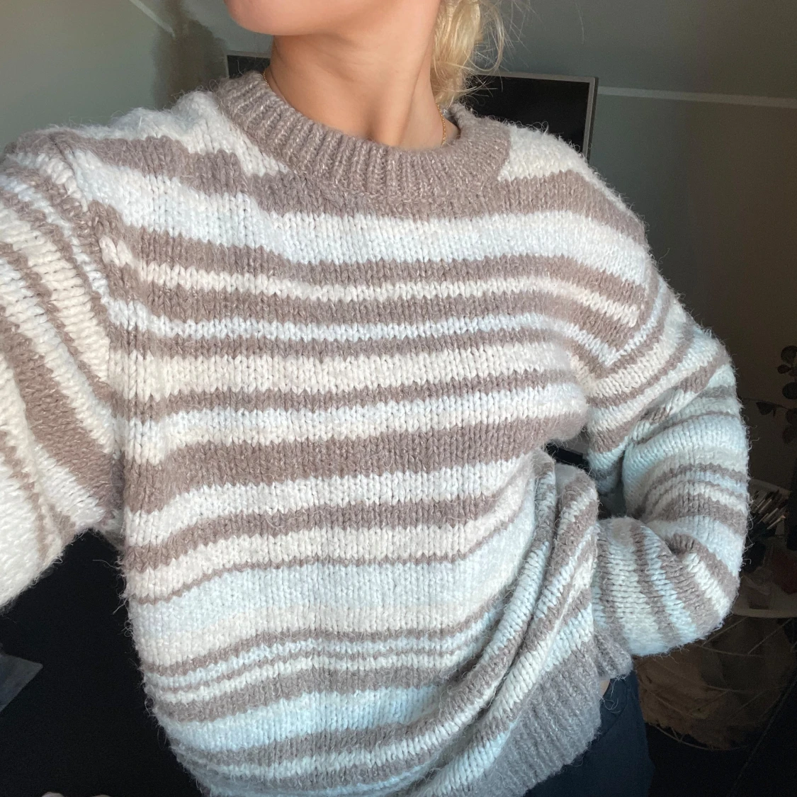 Stickad tröja - 90