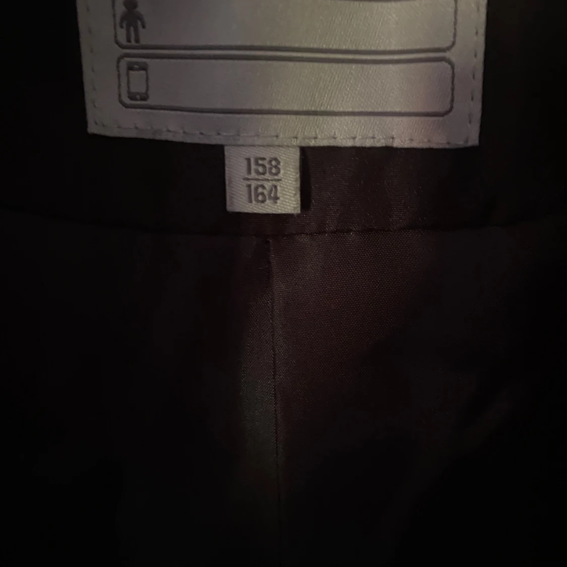 Svart quiltad jacka från SAMSA - 90