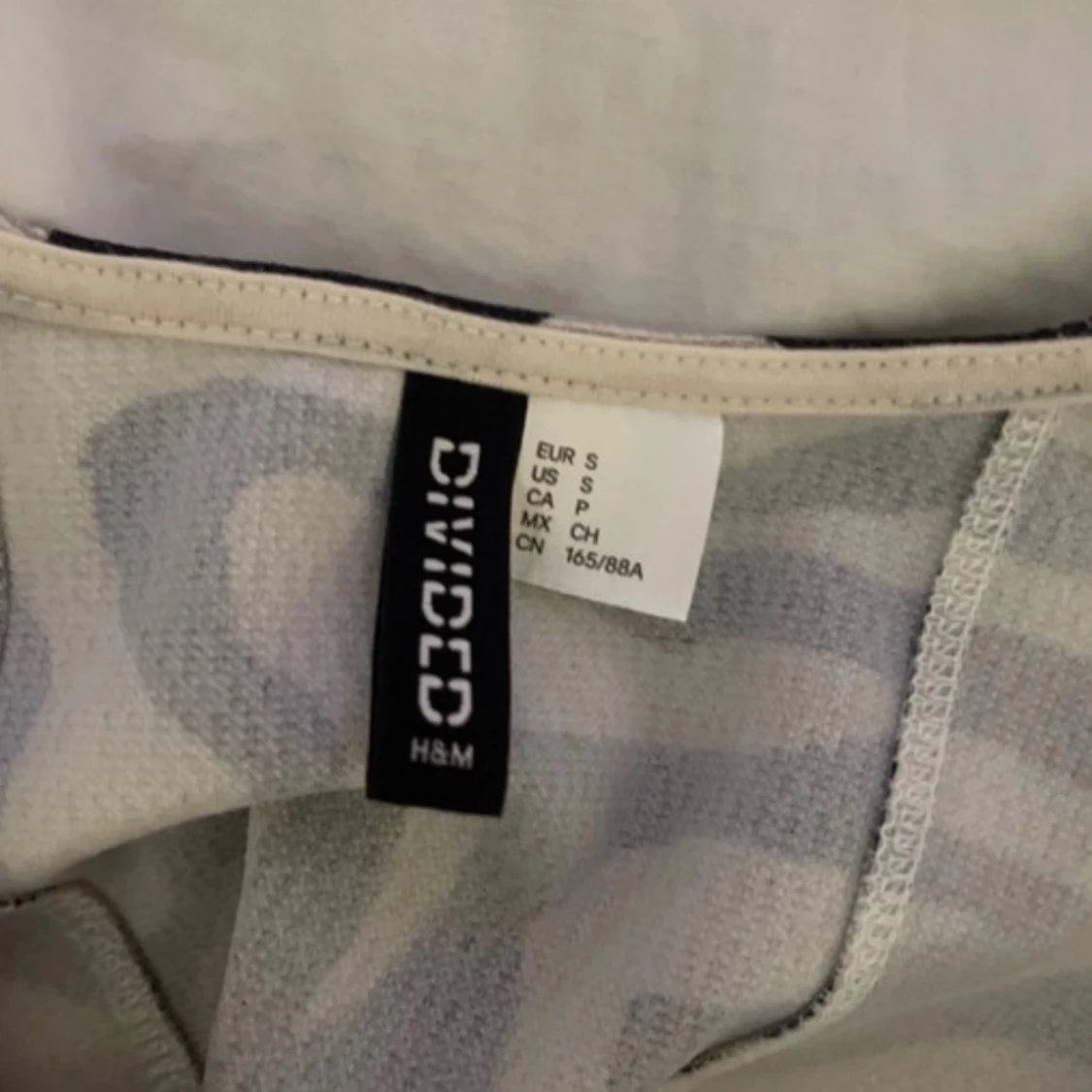 Y2K linne med zebramönster - 91