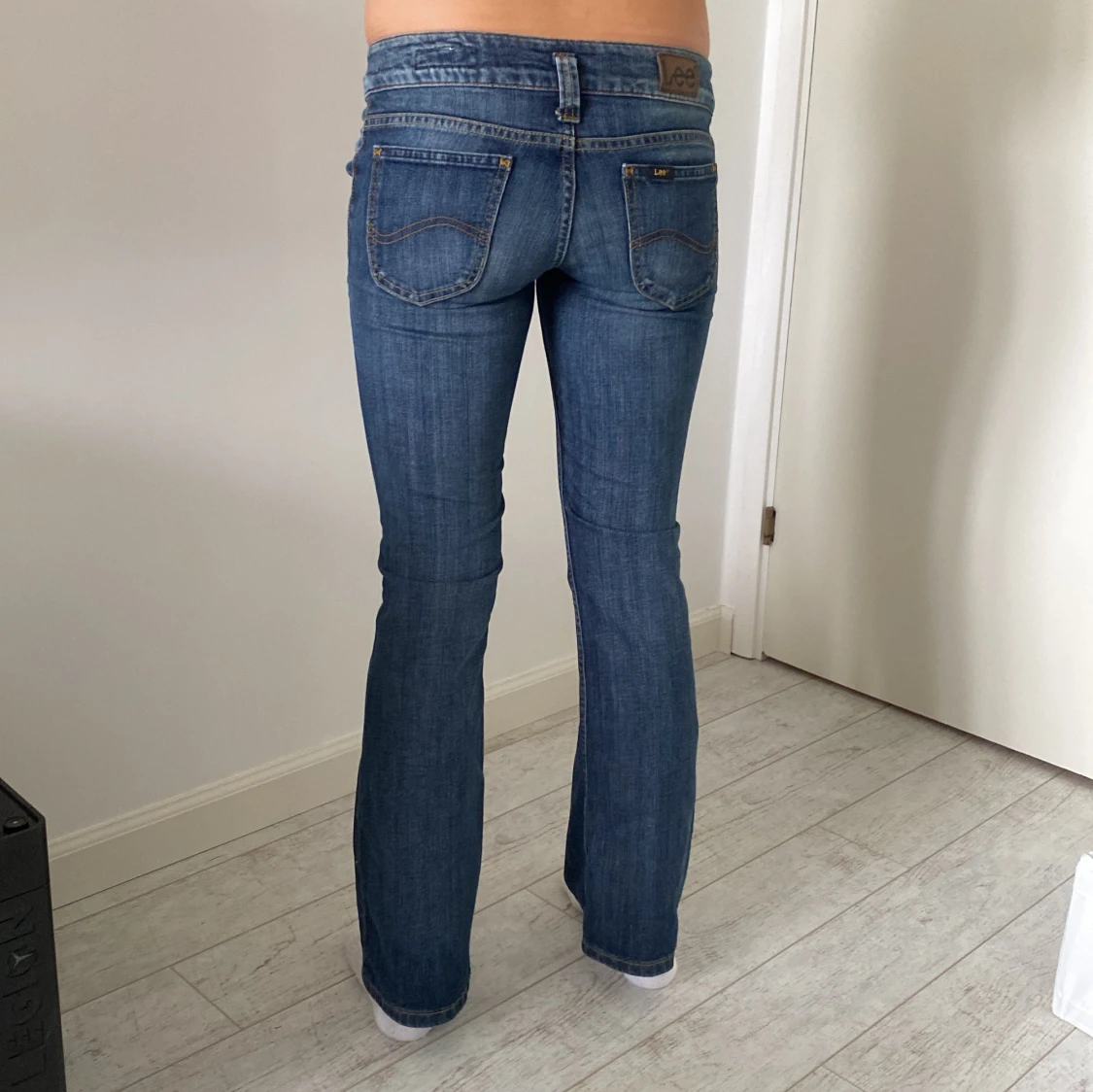 Lågmidjade bootcut jeans - 90
