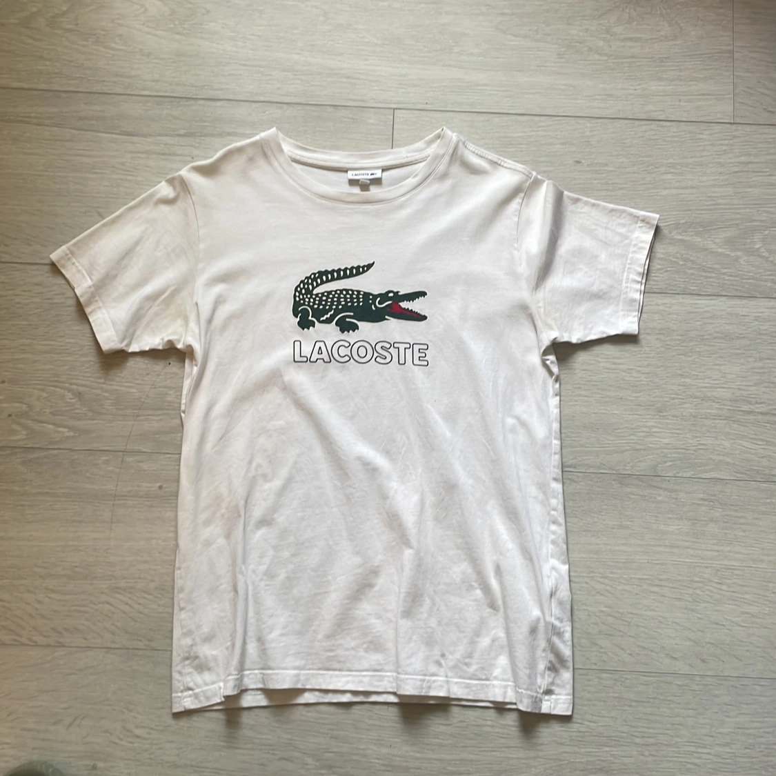 Lacoste big print t-shirt