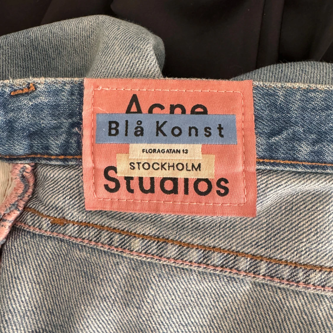 Acne Studios blå konst jeans - 93