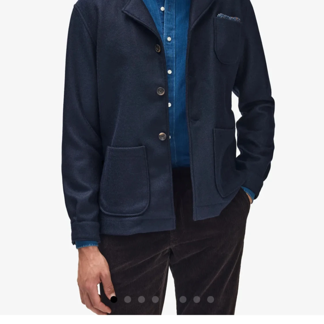 Mörkblå kavaj från Universal Works - 90