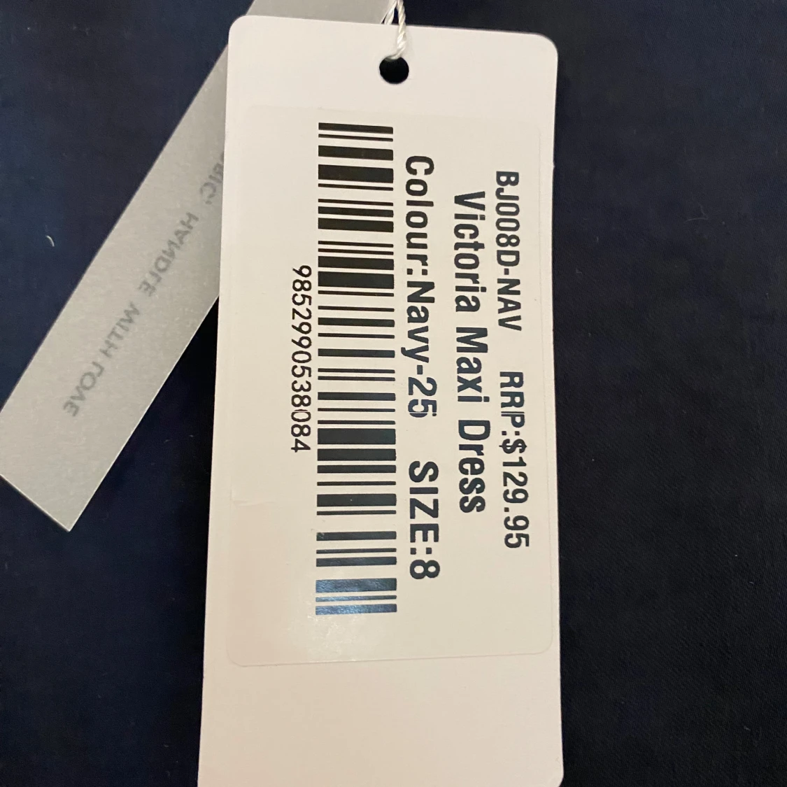 Marinblå Klänning från Billy J - 2