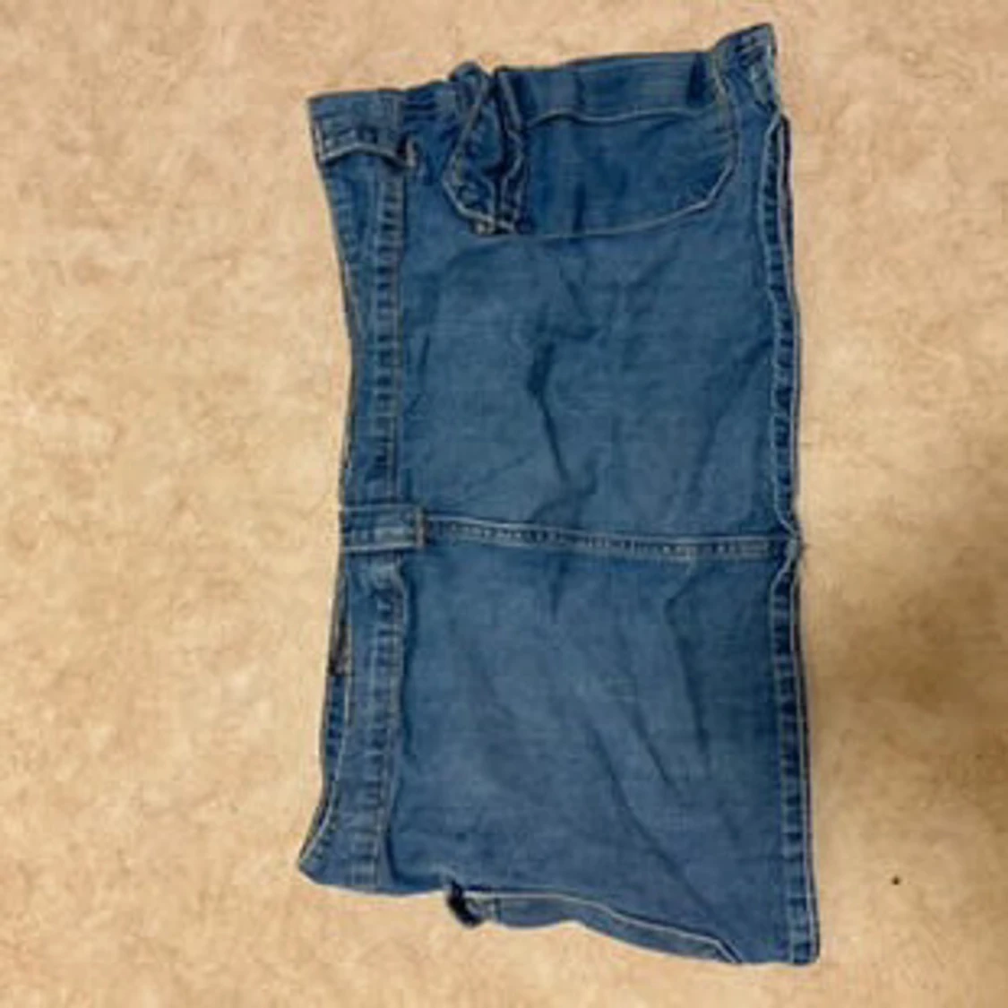 Blå jeanskjol från H&M - 1