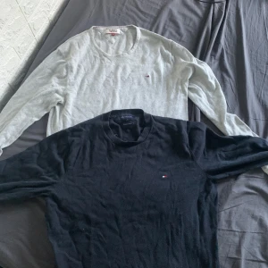 5 st tröjor  - Säljer 5 st tröjor i fint skick den gråa Tommy hilfger tröjan är i stl s samt gant tröjan som är i stl 170 men som sitter som s . Och resten är i stl m. Pris går att diskuteras 