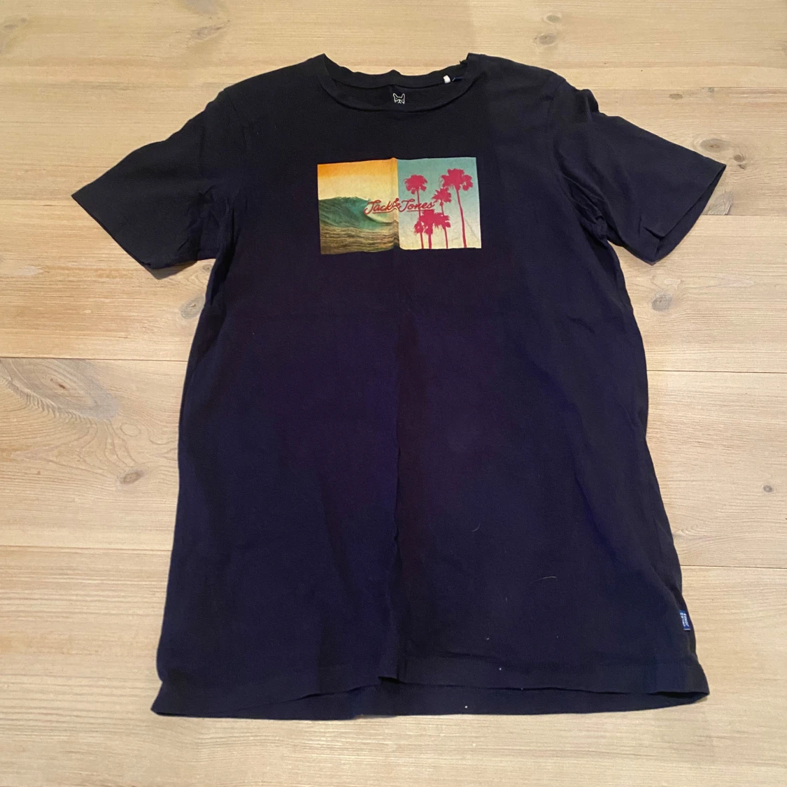 Svart t-shirt Jack and jones