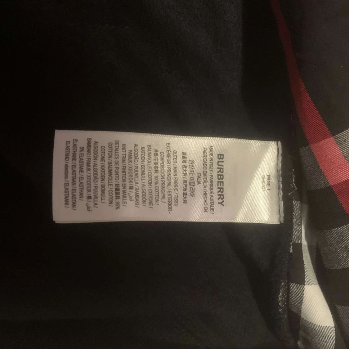 Svart huvtröja från Burberry - 2