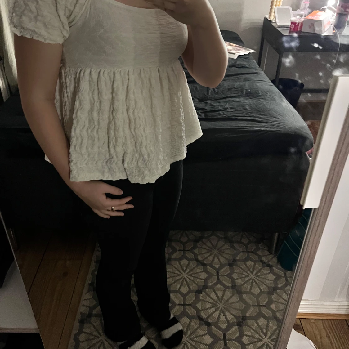 Vit blus från Gina Tricot - 2