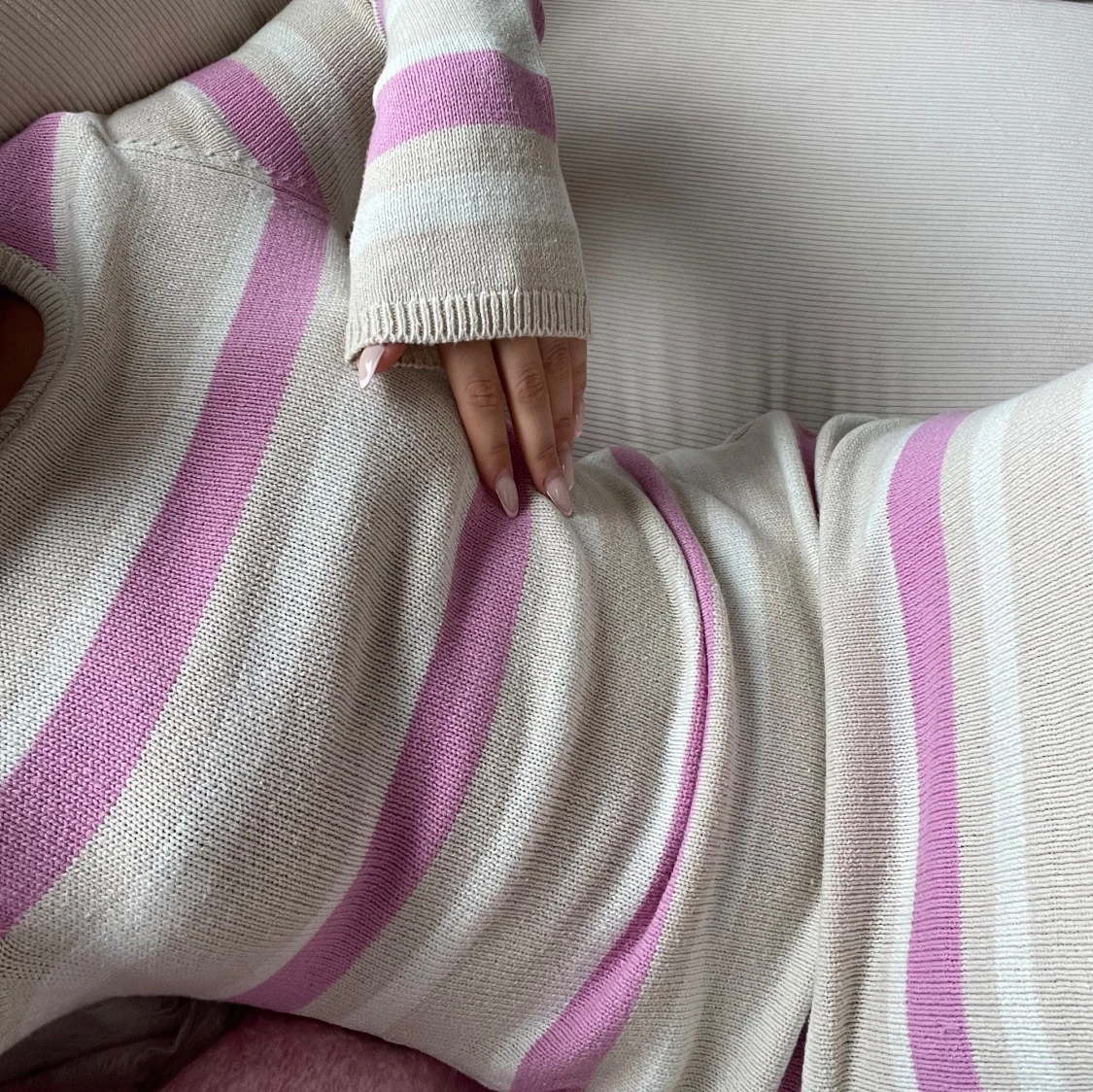 Stickad klänning - 3