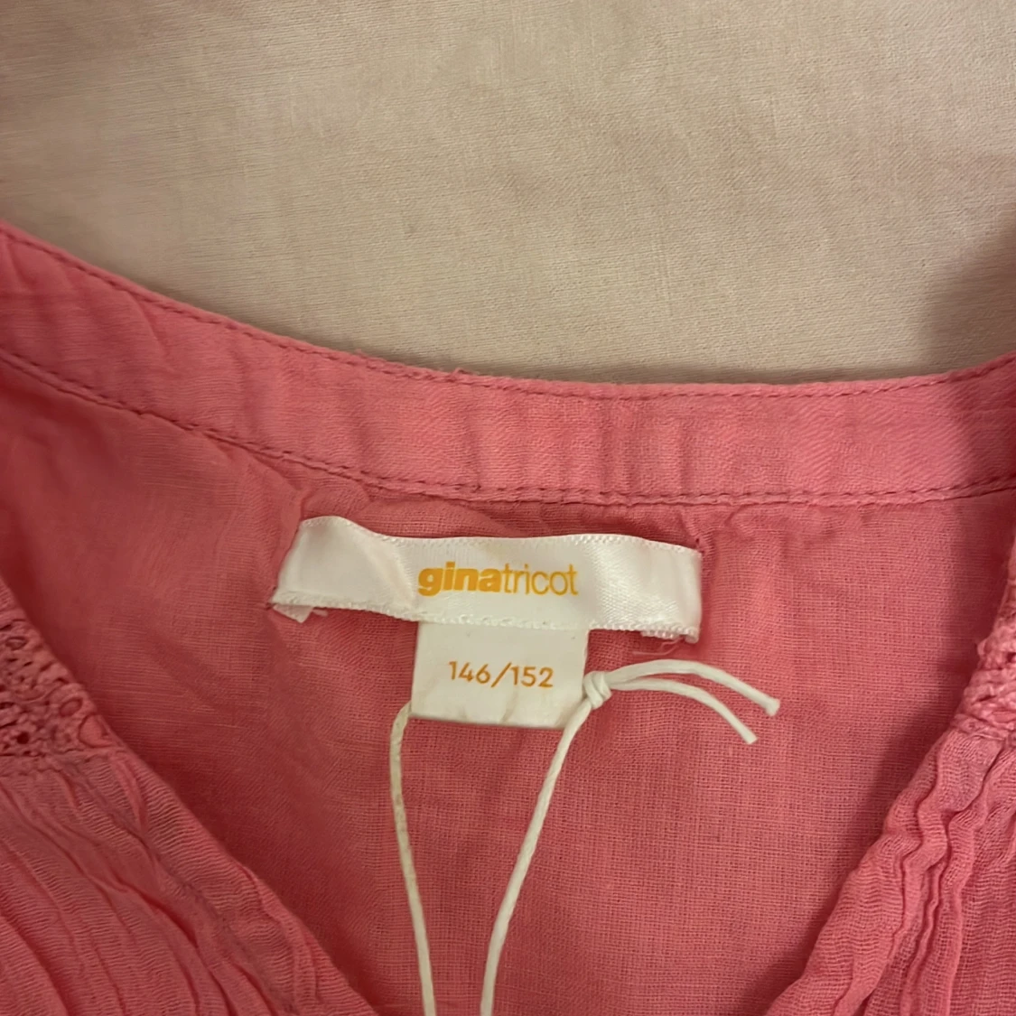 Rosa boho topp från Gina Tricot - 91