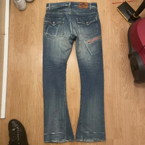 hysteric glamour  - hysterin glamour studded denim flare super rare 30x34 skicka bud osäker om ska sälja 