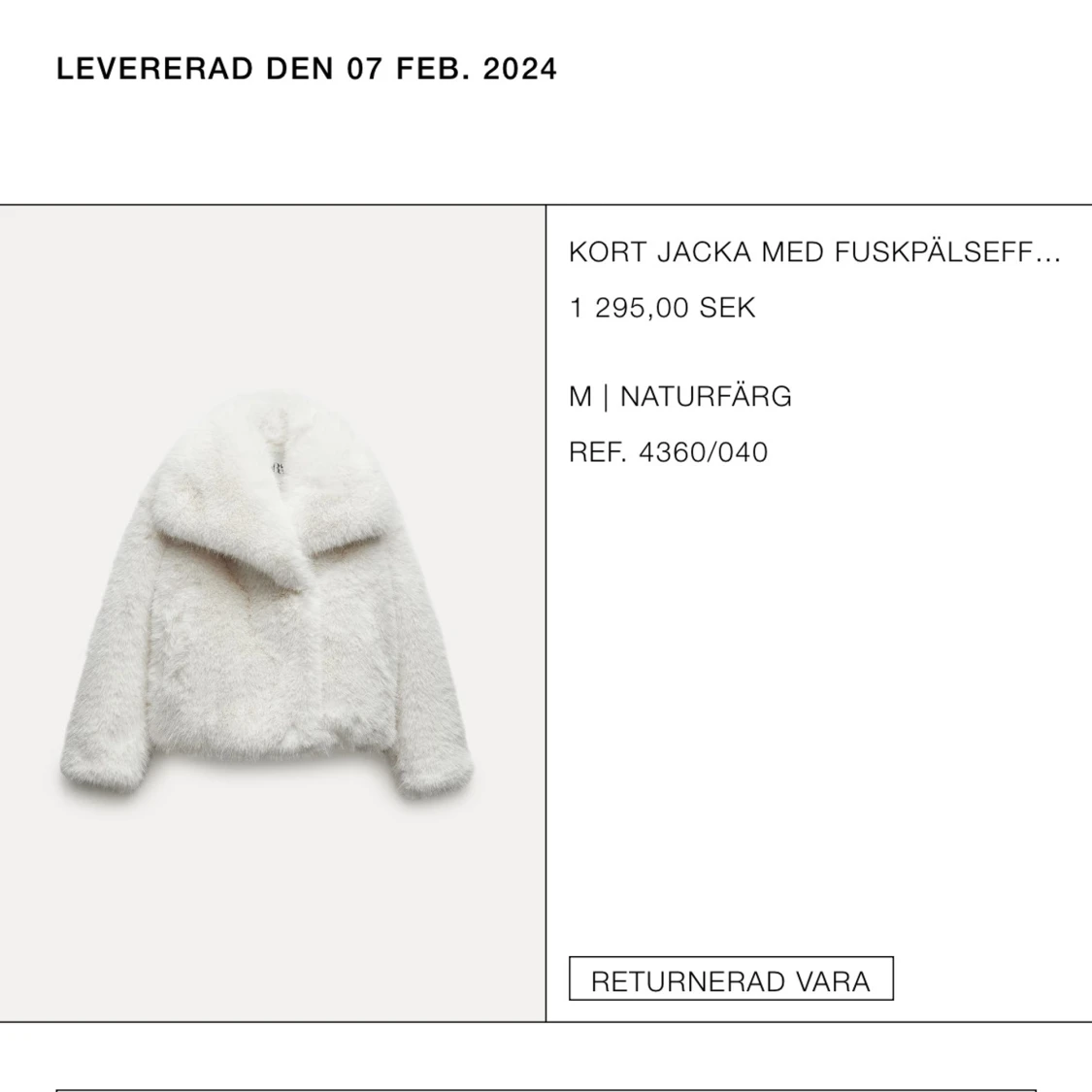Pälsjacka - 92